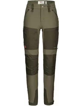 Fj&auml;llr&auml;ven Keb Agile Hose Damen Short (F14200141) laurel green/deep forest