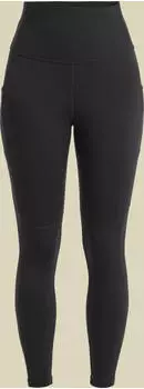 Icebreaker Merino Speed Winter Tights Hose lang schwarz (Damen) (0A56UU-001)