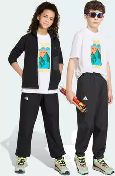 adidas Terrex Multi 2L Climaproof Hose lang schwarz (Junior) (KE1005)