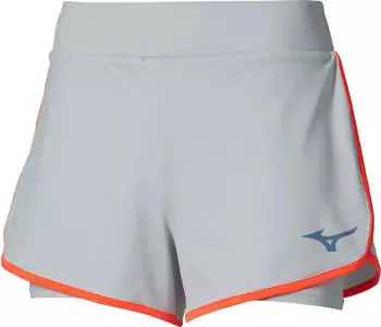 Mizuno Fley Shorts Tennis Hose kurz blau (Herren) (K2GB7003-26)