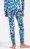 Odlo Adventurer Active Warm Baselayer Tights Hose lang orchid ice/nebulas blue (Junior) (159599-11014)