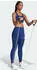 adidas Train Essentials Big Logo Full-Length Hose lang dark blue (Damen) (JN1386)