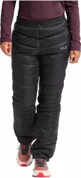 Jack Wolfskin Nebelhorn Down Hose lang schwarz (Damen) (1508551-6000)