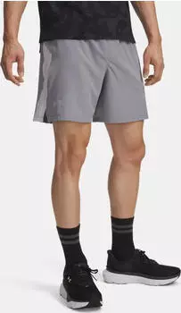 Under Armour Launch Elite Hose kurz steel/halo gray/reflective (Herren) (1376508-036)