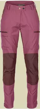 Pinewood Caribou TC Hose lang chillirot/grau (Damen) (3085-561)