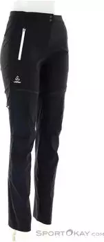 L&ouml;ffler Zip-Off Tapered CSL Zip-Off Hose lang schwarz (Damen) (28828-990)