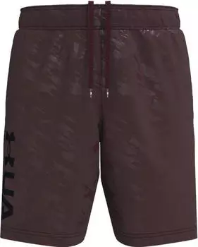 Under Armour Woven Emboss Hose kurz chestnut red/black (Herren) (1361432-690)