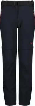 CMP Girl's Zip/Off Trousers In Stretch Fabric (3T51445)