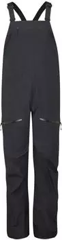 Rab Khroma Kinetic Waterproof Bib Hose lang schwarz (Damen) (QWH-48-BLK)