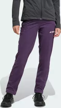 adidas Terrex Xperior Cross Country Ski Softshell Hose kurz aurora plum (Damen) (JM0595)