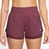 Nike One Dri-FIT 2-in-1-Shorts mit mittelhohem Taillenbund Damen (DX6012)