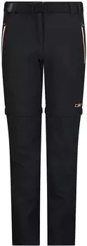 CMP Girl's Zip/Off Trousers In Stretch Fabric (3T51445)