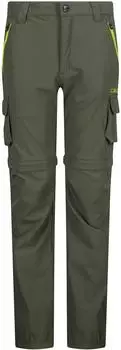 CMP Zip-Off Stretch Zip-Off Hose lang oil green (Junior) (31T5624-E319)