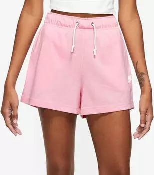 Nike Gym Vintage Hose kurz medium soft pink/white (Damen) (DM6392-690)