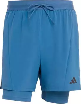 adidas D4T 2in1 Hose kurz dusky petrol (Herren) (KF6429)