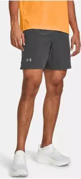 Under Armour Launch Elite Hose kurz castlerock/reflective (Herren) (1376508-025)