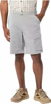Jack Wolfskin Wanderthirst Shorts Hose kurz cool grey (Herren) (1508321-6709)