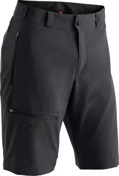 Maier Sports Latit Hose kurz schwarz (Herren) (3000679-M10900)