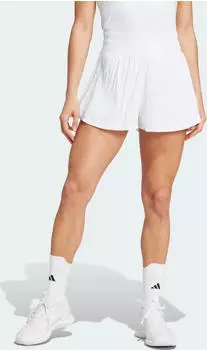 adidas Tennis Pro Aeroready Seersucker Tennis Hose kurz white (Damen) (IT4691)