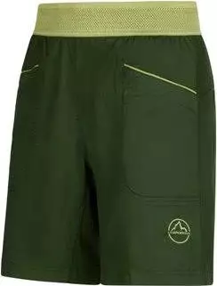 La Sportiva Onyx Kletterhose kurz forest/green banana (Damen)