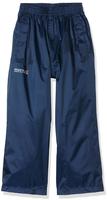 Regatta Pack It Kinder Regenhose dunkelblau 128 - Kinderhosen
