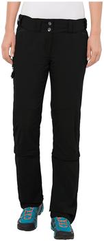 VAUDE Women's Skomer Capri ZO Pants Black