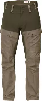Fj&auml;llr&auml;ven Lappland Hybrid Trousers M (90647) dark olive/dark olive