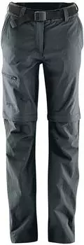 Maier Sports Women Pants Zip-Off Nata graphite