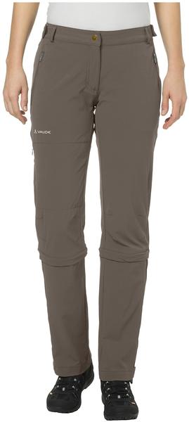 VAUDE Women's Farley Stretch Capri T-Zip II coconut