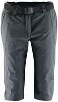 Maier Sports Funktionscaprihose "Kluane" in Anthrazit, Gr&ouml;&szlig;e 24, schwarz/grau,