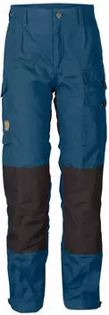 Fj&auml;llr&auml;ven Kids Vidda Trousers uncle blue/dark grey