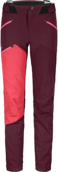 Ortovox Westalpen Softshell Pants Women dark wine