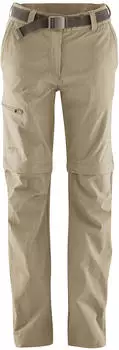 Maier Sports Women Pants Zip-Off Nata coriander