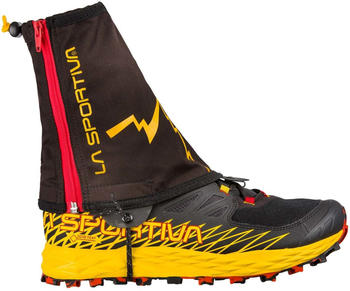 La Sportiva Winter Running Gaiter black/yellow