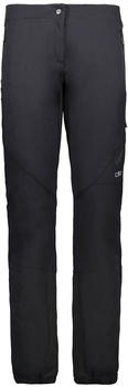 CMP Women's Ergonomic Unlimitech Trousers In 4/Way Stretch Ripstop (30T2316) black