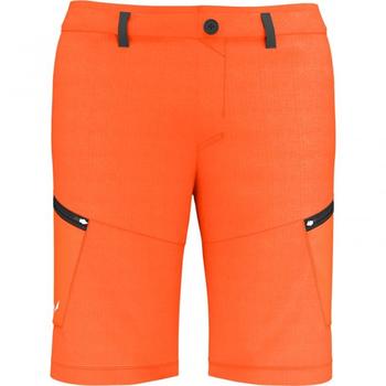 Salewa Alpine Hemp Cargo Shorts Men red orange