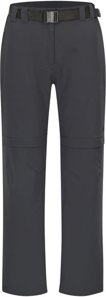 CMP Girl's Zip/Off Trousers In Stretch Fabric (3T51445) anthracite/black
