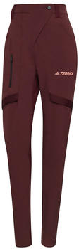 Adidas TERREX Zupahike Hiking Pants Women burgundy