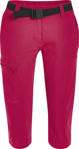 Maier Sports Inara Slim Capri Pants Women persian red