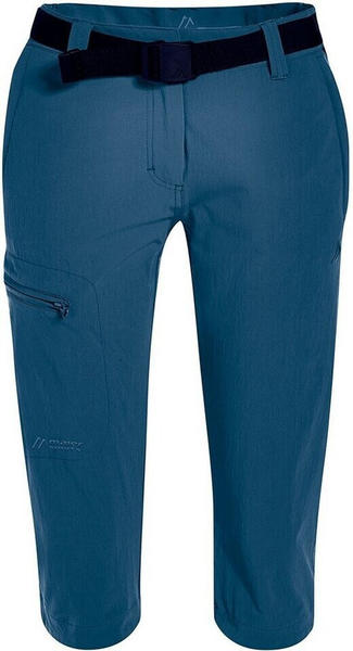 Maier Sports Inara Slim Capri Pants Women ensign blue