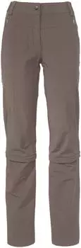 VAUDE Women's Farley Stretch Capri T-Zip Pants III coconut