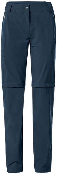 VAUDE Women's Farley Stretch ZO T-Zip Pants II dark sea