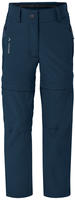 VAUDE ZO Slim Fit Zipphose Kinder | Gr. 158/164 | blau - blau