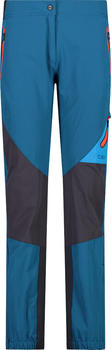 CMP Women's Ergonomic Unlimitech Trousers In 4/Way Stretch Ripstop (30T2316) deep lake/antracite
