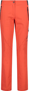 CMP Women's Trekking Trousers With Shaped Waist (30T6646) campari