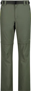 CMP Men's Zip-Off Hiking Trousers (3T51647) oil green