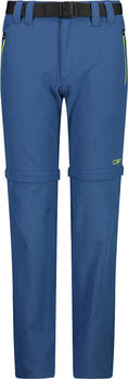 CMP Boy's Zip-Off Trousers In Stretch Fabric (3T51644) dusty blue
