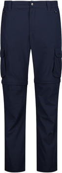 CMP Men's Zip-Off Stretch Trousers With Cargo Pockets (31T5627) black blue
