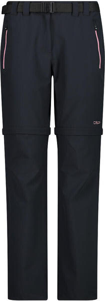 CMP Campagnolo CMP Women's Zip-Off Hiking Trousers (3T51446) antracite/fard