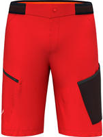Salewa Funktionsshorts - Athletic fit - in Rot/ Schwarz, Gr&ouml;&szlig;e L, rot/schwarz,